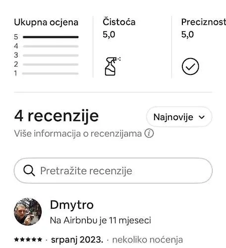 Bucko Pazdigrad 아파트 스플리트